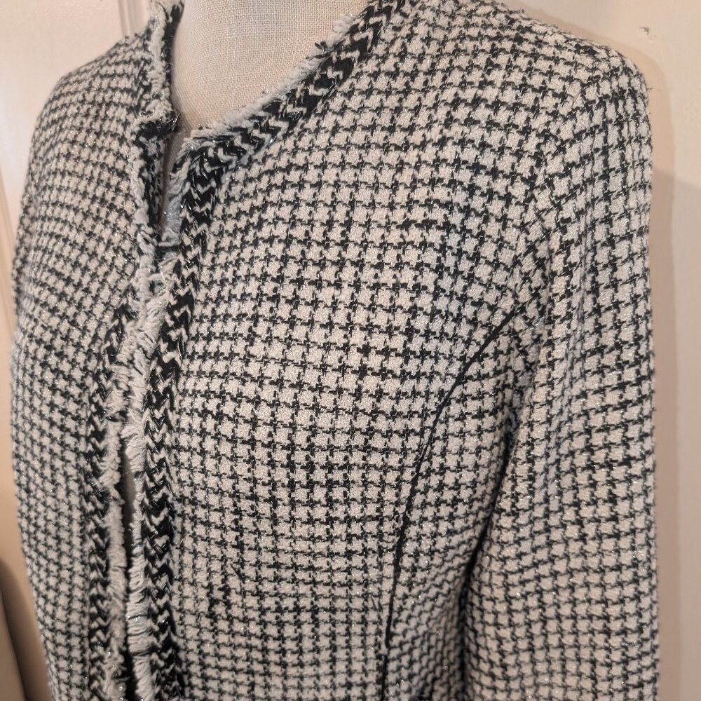 White House black Market Tweed Jacket - Picture 3 of 6